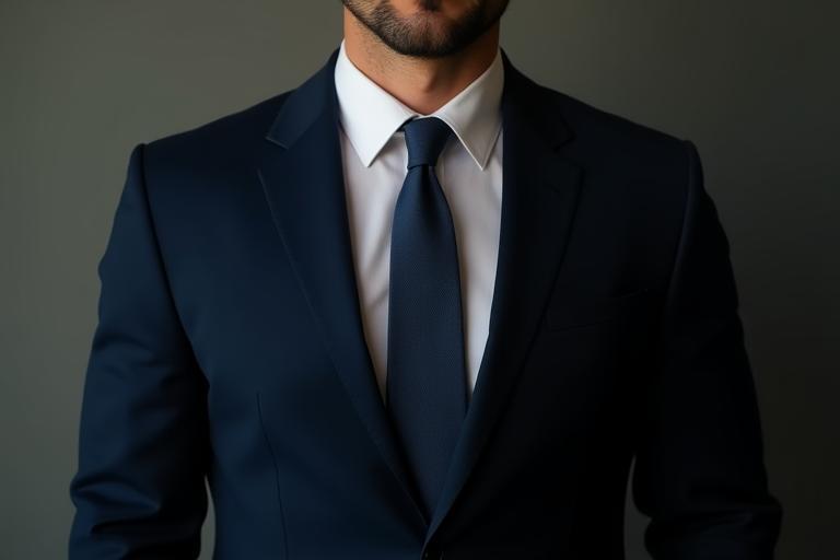 Man wearing a classic business suit